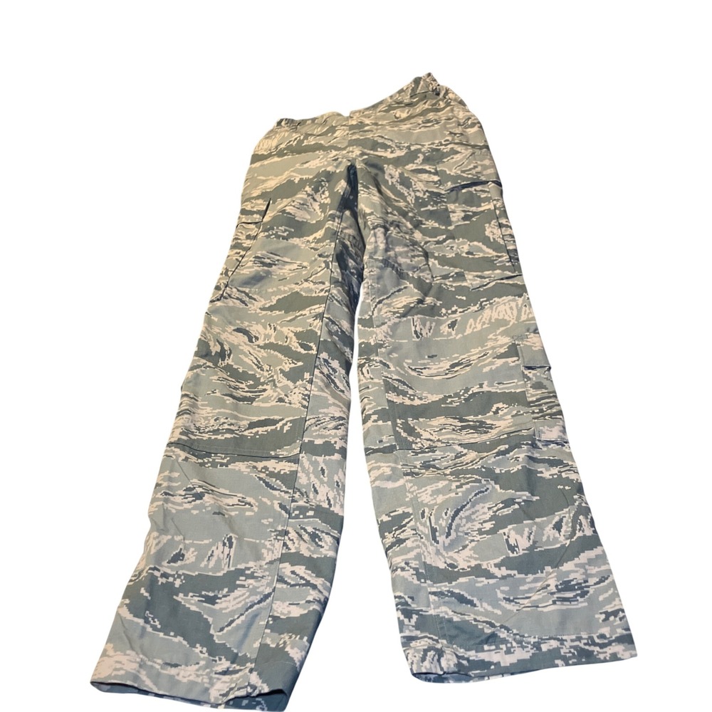 US Air Force Utility Trousers Men 28R Camo ABU Digital Tiger Stripe Uniform
